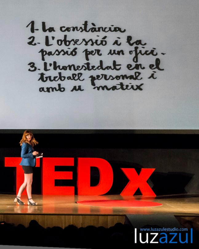 Charlas TEDxLa Vall organizadas por el IES Honori Garcia de La Vall d'Uixó. 2014. Fotos Raúl Rubio, luzazul estudio. Paula Bonet