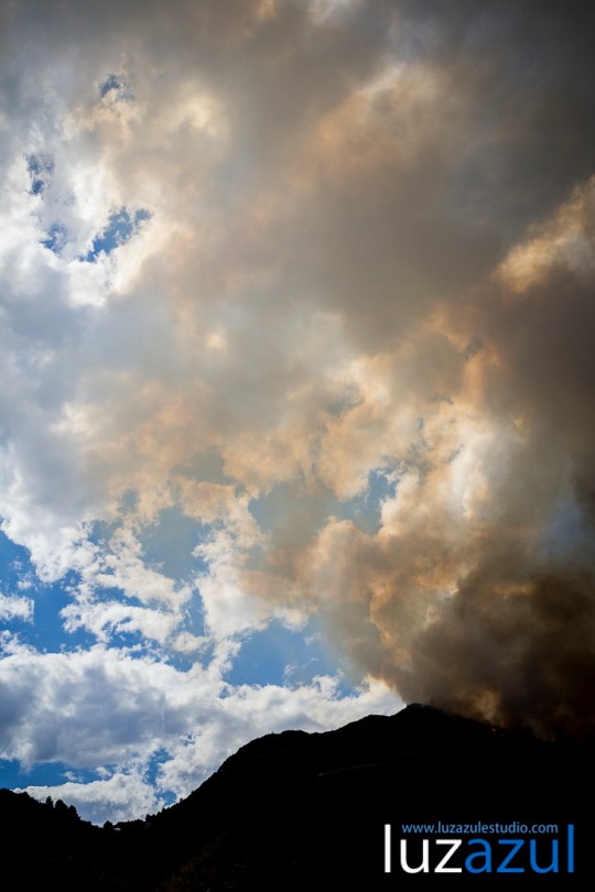 Incendio forestal en la Vall d'Uixó. 2014. Luzazul estudio (Raúl Rubio)