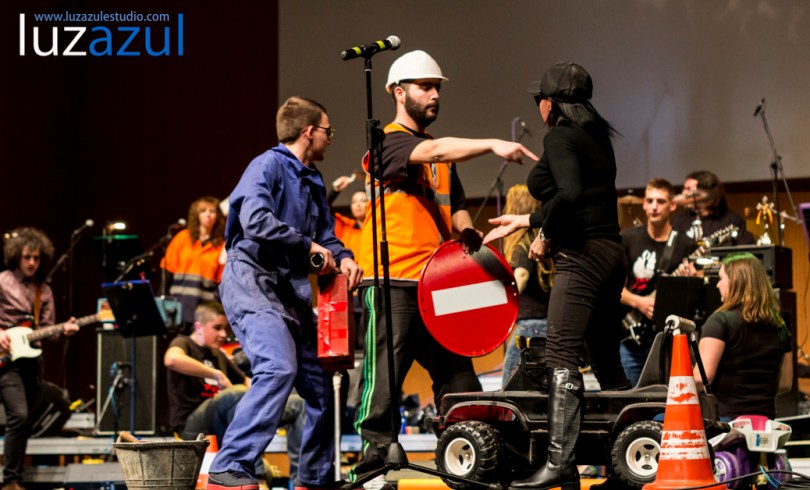 Concierto de Peluts Productions en el Edificio Cultural Leopoldo Peñarroja de la Vall d'Uixó. Foto: Raúl Rubio. www.luzazulestudio.com. Marzo de 2015