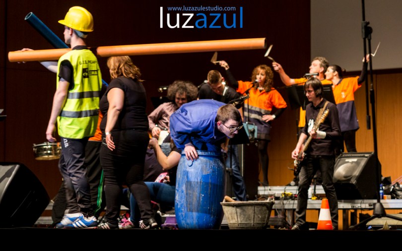 Concierto de Peluts Productions en el Edificio Cultural Leopoldo Peñarroja de la Vall d'Uixó. Foto: Raúl Rubio. www.luzazulestudio.com. Marzo de 2015