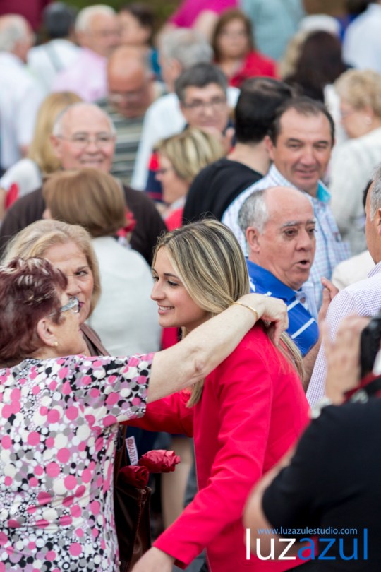 Presentacion de Tania Baños como candidata del PSPV la Vall d'Uixo. Interviene el exlehendakari Patxi López. Foto: Raul Rubio (www.luzazulestudio.com)