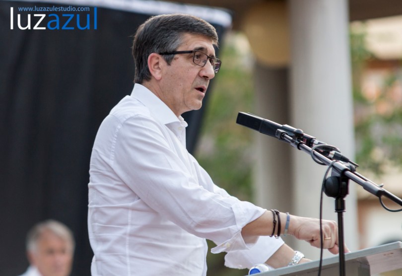 Presentacion de Tania Baños como candidata del PSPV la Vall d'Uixo. Interviene el exlehendakari Patxi López. Foto: Raul Rubio (www.luzazulestudio.com)